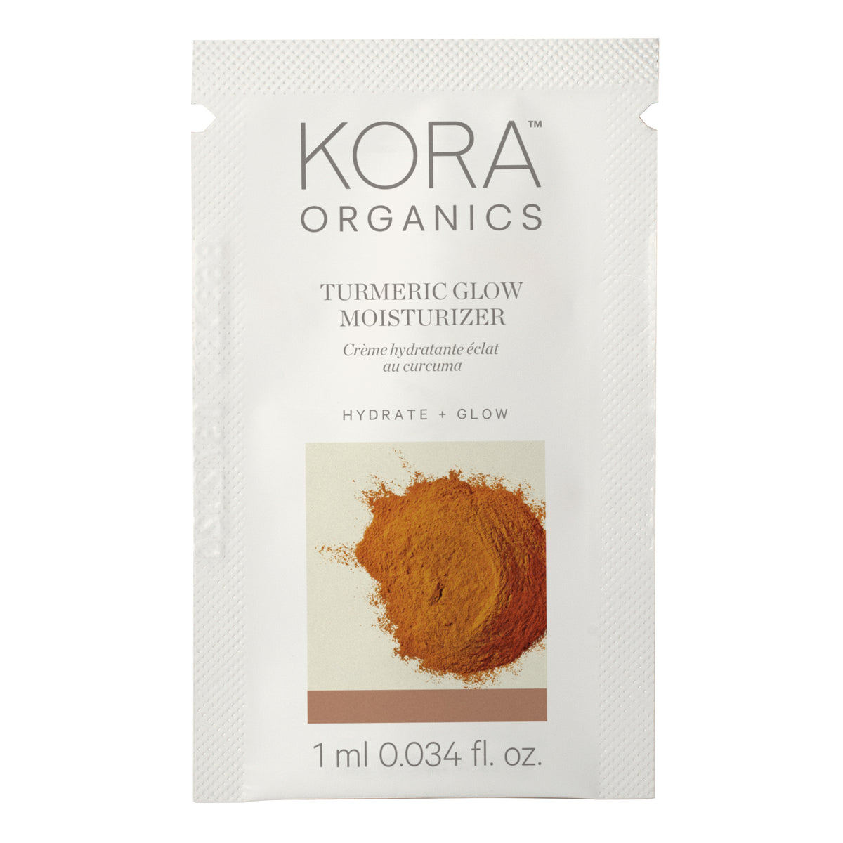 Turmeric Glow Moisturizer 1ml Sample | KORA Organics