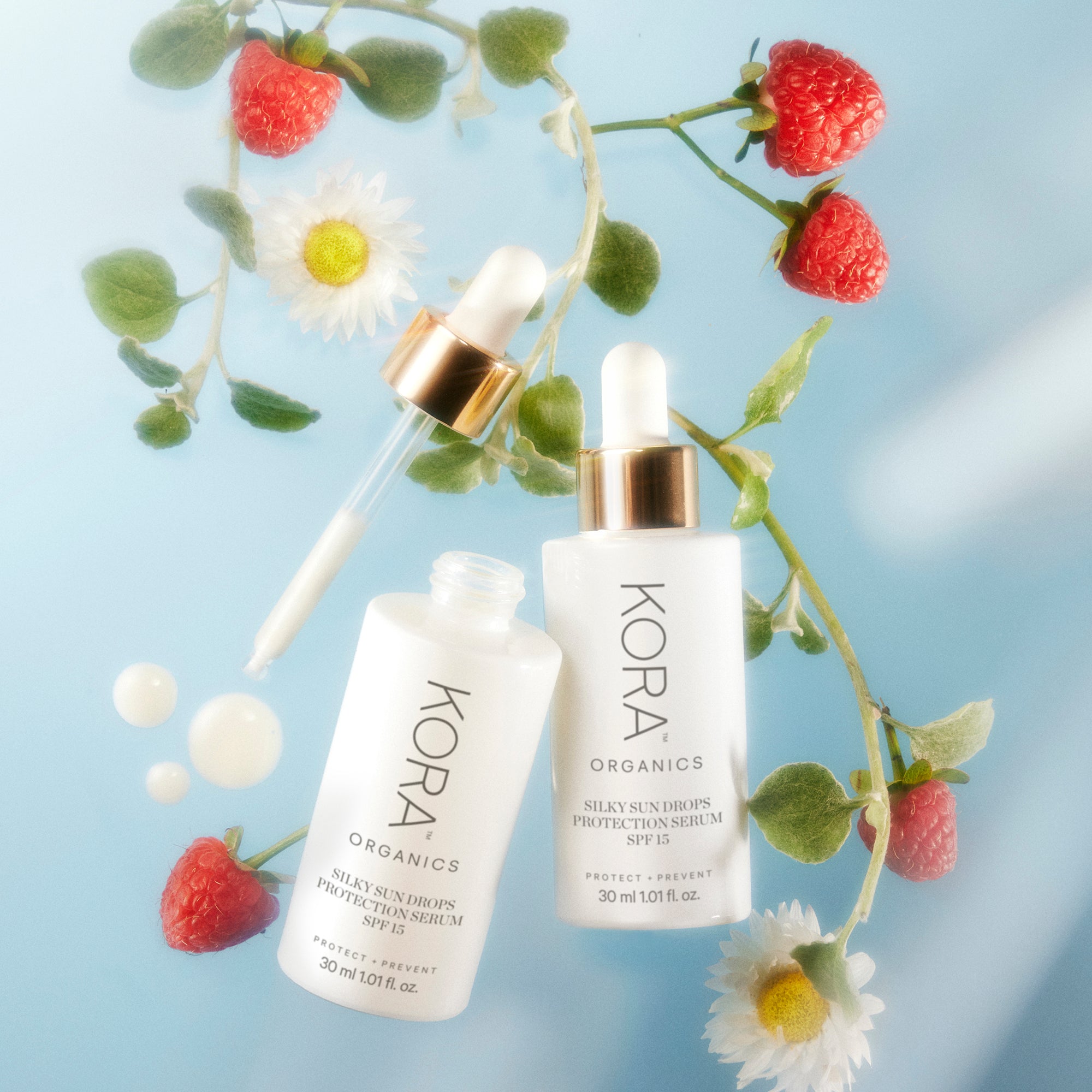 KORA Organics 日焼け止め SPF15 Certified Organic Protection Serum | KORA Organics