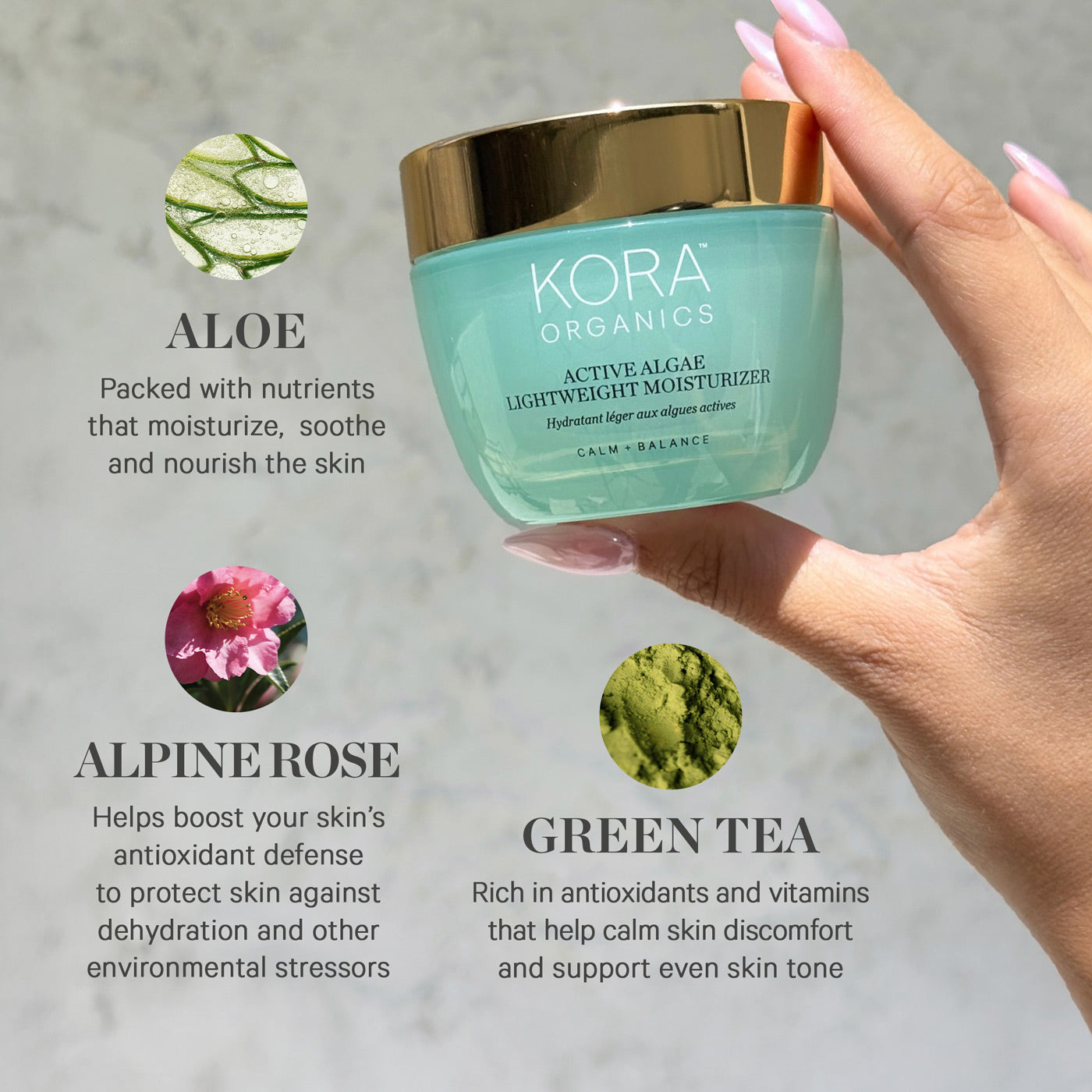 Active Algae Lightweight Moisturizer | KORA Organics