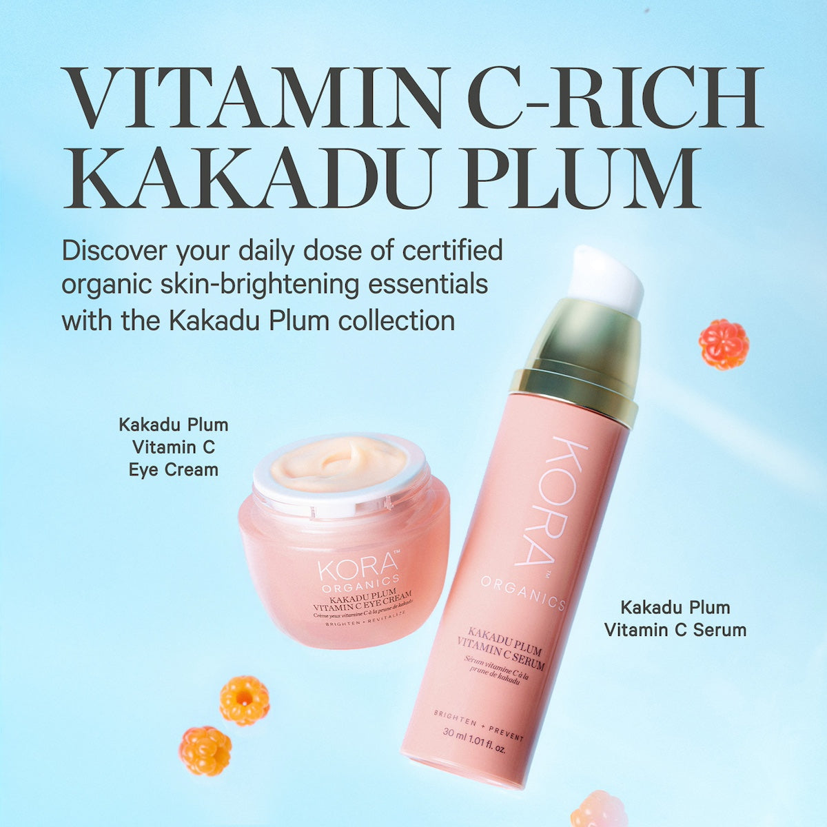 Vitamin C Serum for Face | Kakadu Plum Serum | KORA Organics