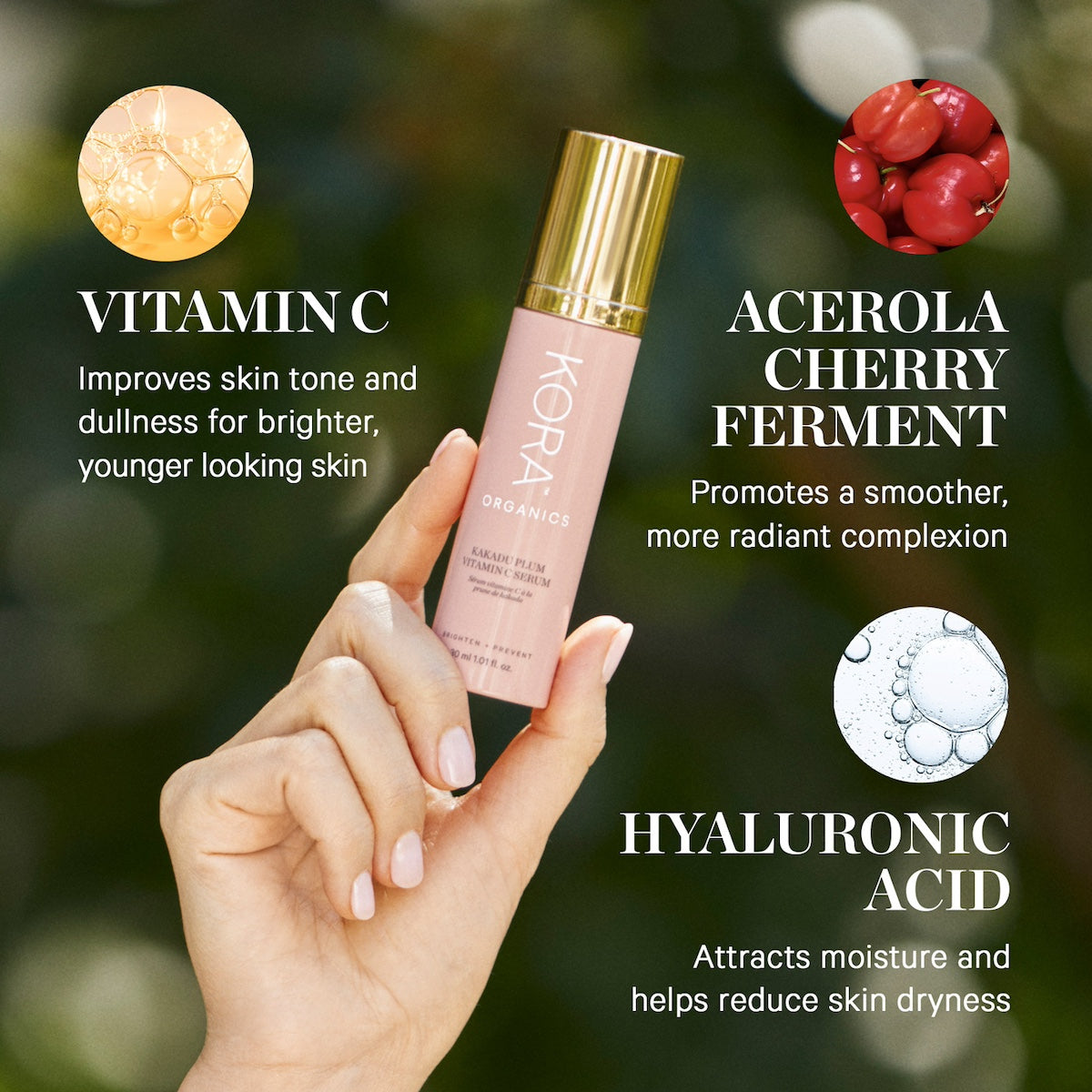 Vitamin C Serum for Face | Kakadu Plum Serum | KORA Organics