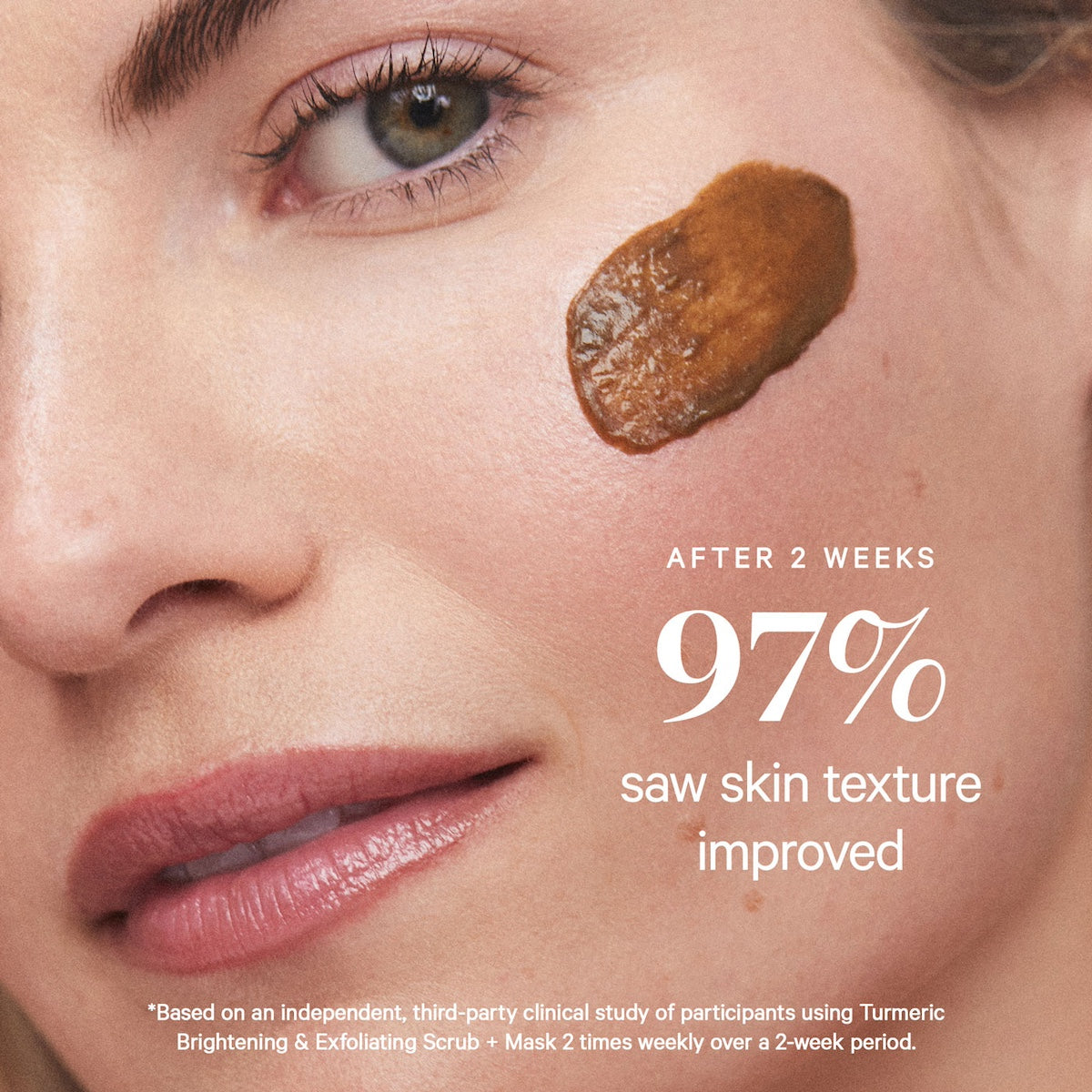 Turmeric Brightening & Exfoliating Scrub + Mask 5