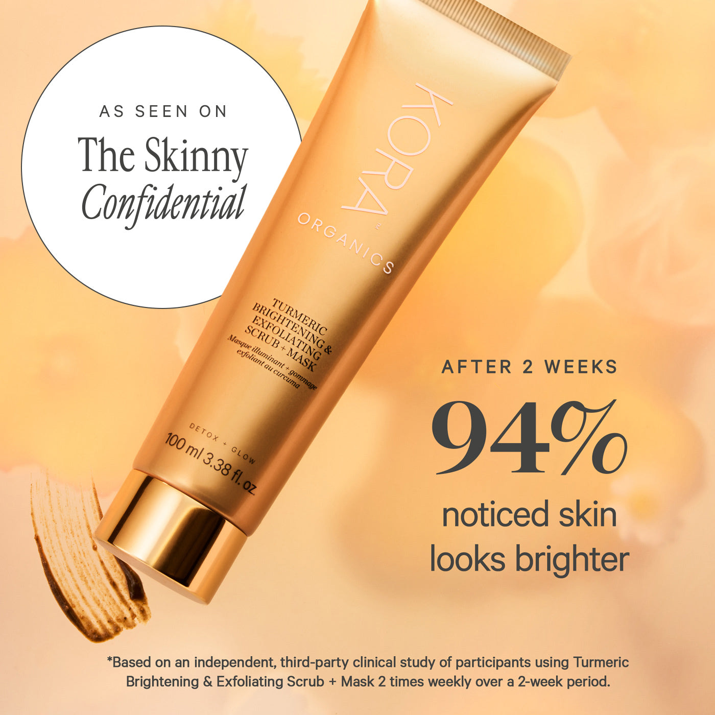 Turmeric Brightening & Exfoliating Scrub + Mask 7