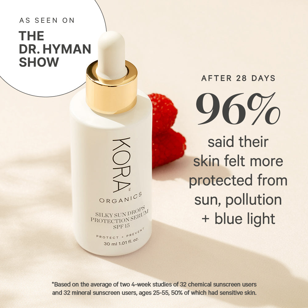 KORA Organics 日焼け止め SPF15 Certified Organic Protection Serum | KORA Organics